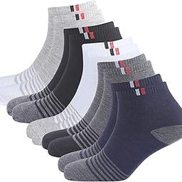 5 Pairs Stripped Ultra soft Ankle Socks for Men & Women, Multicolor, Pack of 5, Free Size-image-33