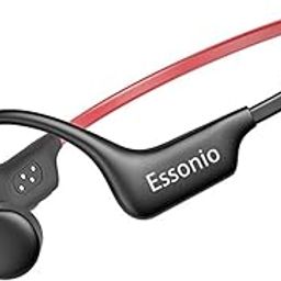Bone Conduction Headphones, Sports Headphones Wireless Bluetooth 5.3 with Mic，Using Magnetic Suction Charging，IPX8 Waterproof Sweatproof Open Ear Headphones for Running, Cycling（Black Red）-picture-13