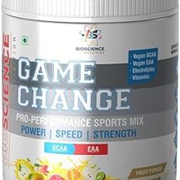 BS Bioscience Nutrition BCAA Powder, 300g,-16