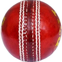 HTM Test Cricket Leather Ball - Pack of 1 (Red)-image-74