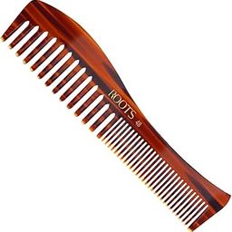 Roots - Classic Brown Dressing Comb - Hair Comb For Men and Women - Style your Hair Hassle-Free - Light Weight For Healthy & Stylish Hair - Pack of 1-48-53