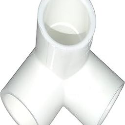 DEHRAN UPVC 3 Way Elbow 1/2" Inchi (20MM) Pipe Fitting for Bathroom and Kitchen in water pipe line White Color Elbow Pipe Joint (10)-picture-16