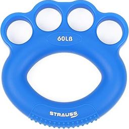 Strauss Adjustable Finger and Hand Exerciser | Finger&Palm Gripper | Hand Strengthener for Carpal Tunnel Relief and Grip Strength for Men & Women, (Navy Blue)-16