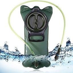 3nh Hydration Bladder Green 3 Liter Water Reservoir TPU Water Bladder Hydration Pack Bladder FDA Approved Tasteless and BPA-Free-image-54