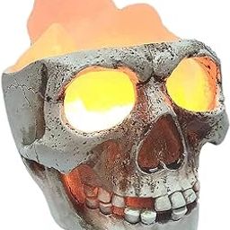 ARTISOUL® 3D Skull Lamp Himalayan Slat Nightlight Decorative Warm Lights Dimmer Switch | Lamps, Lighting & Ceiling Fans | Lamps-image-53