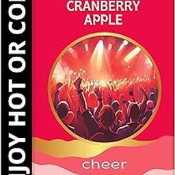 TE-A-ME Cranberry Apple Tea - 25 Tea Bags | Fruit Tea Bags | Non Caffeine | Sugar Free-image-78