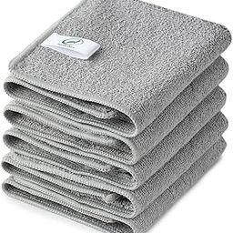 Turtle Wax Premium Microfibre Cloth 280GSM, 40x40cm, Pack of 5, Ultra Soft, Super Absorbent, Lint-Free & Streak-Free – Ideal for Car Wash, Drying, Polishing, and Interior Detailing-2