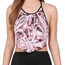 Two Piece Padded Printed Black Crop Top & Shorts Swimwear/Swim Suit for Womens and Girls (Nylon Lycra)-picture-22