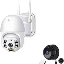 CAMERA DEKHO Wi-Fi Smart Outdoor 360° PTZ Camera with Live Monitoring| Two-Way Audio| Motion Detection| Alarm |SD Card Recording| | with Free Magnetic Spy Camera-13