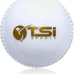 TSI Sports Soft Training/Practice Ball Indoor/Outdoor Street, Beach & Cricket Red/White (Pack of 1)-image-2