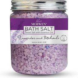 Morwen Bath Salt Lavender Patchouli, Desert salt with essential oil, Home, Spa and Professional use, 500gm (Pack of 1)-image-3