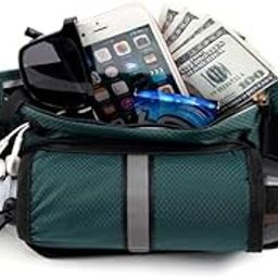 ELBME® YS17 Outdoor Mountaineering Sport Waterproof Mobile Phone Waist Bag Kettle Bag | Green-77