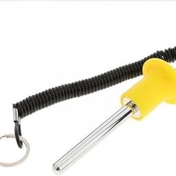 THE STYLE SUTRA® 2xWeight Stack Pin Accessories Multipurpose Stainless Steel Weight Machine Pin Yellow 10x60mm | Sporting Goods | Fitness Running & Yoga | Fitness Equipment & Gear-image-58