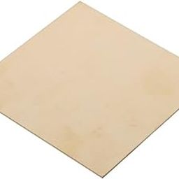 FEIYING Brass Sheet,Metal Sheets Plates 100x100mm DIY Copper Material, Frame Model Mould(1.5x100x100mm)-image-52