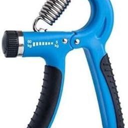 Hand Grip Workout Strengthener, Adjustable Hand Gripper for Men & Women for Gym Workout Hand Exercise Equipment to Use in Home for Forearm Exercise, Finger Power Gripper (BLUE)-image-18