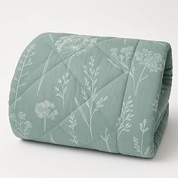 Cozy Comffort Kids Comforter Blanket, 80 x 120 cm, All Seasons, Floral Pattern, Super Soft, Diamond Stitch-image-76