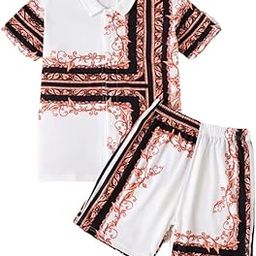 Co Ord Set for Men | Night Suit | T-Shirt and Shorts Set for Man | Night Dress | Pyjama Set | Summer Wear | Lounge wear | Beach Outfit-picture-0