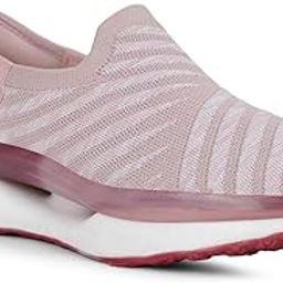 Leap7x Chelsy-2 Non-Lacing Jogging Shoes for Women with EVA Sole|Suitable for Running, Gym, Outdoor & Walking| Woven Outsole| Memory Foam Insole|Stylish, Comfortable & Durable|Sports Footwear-picture-24