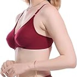 Women Non paddad Reguler Bra Panty Lingerie Set for Women-image-9