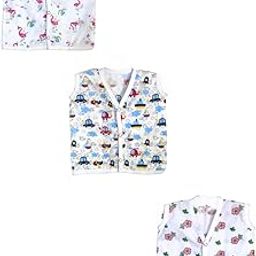 "Soft Cotton Jablas Pack of 3 - Baby Essentials | Breathable, Gentle, and Comfortable | Ideal for Newborns and Infants"-image-30