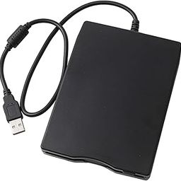 JAGTRADE Portable External 3.5" USB 1.44 FDD Floppy Disk Drive Plug and for Play Fits for PC for Windows 2000/XP/Vista/7/8/10-17