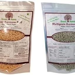 Greenhabit Jowar & Multi grain Kurumura Combo a.k.a Sorghum Puff & Gluten-free Multi-grain millet Puffs for Healthy Breakfast Snack Food (Puffed Jowari 200 grams & multi-grains 200 grams pack each)-image-79