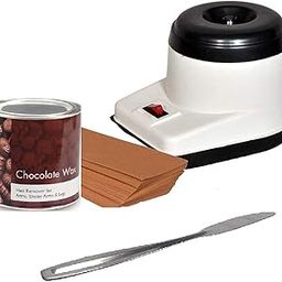 K MORE PROFESSIONAL wax machine combo kit Wax Heater Combo kit 70 pecs Wax Strips + Knife | wax heater for women |White Chocolate wax-image-84