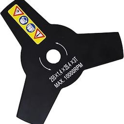 AEGON 3-Way Blade Attachment for Brush Cutter/Grass Cutter/Trimmer - Suitable for All Types (255 x 1.4 x 25.4mm, Black)-image-68