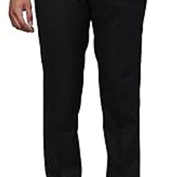 Men Slim Fit Checks Pattern Poly Viscose Blend Formal Trouser-image-71