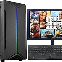 Raji's i5 core 3rd Generation 8Gb RAM 256 SSD Current OS Assembled Desktop Computer 19 inch Monitor-24