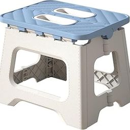 HONBAN Folding Step Stool Heavy Duty for Adults, Safe for Kids, Collapsible Lightweight Plastic Stool-image-41
