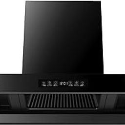 Elisa Scorppio Black Wall Mounted Kitchen Chimney 90 CM-image-15