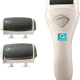 Electric Foot Callus Remover – Rechargeable Pedicure Tool with 2 Grinding Heads, Waterproof & Travel-Friendly Design for Smooth, Soft Feet-image-6