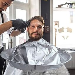 Delavala Hair Styling Accessory for Adult Women Men Kids Salon Barber Professional Hair Cutting Cape Hair Cutting Cloak Umbrella Cloak Beard Shaving Waterproof Kit Haircut Accessories-30