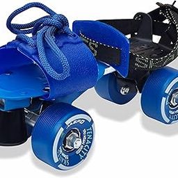 Jaspo Tenacity Adjustable Senior Roller Skates Suitable for Age Group 6 to 14 Years, Quad Skating Shoe Adjustable Length 21-27 cms, Metal Body, TPU Wheels-image-2