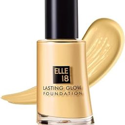Elle 18 Lasting Glow Liquid Radiant Full Coverage Foundation For All Skin Type (02 Marble, Marble, 27 Ml)-24