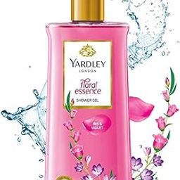 Yardley London| Shower Gel| Floral Essence| With Natural Floral Oils Of Iris & Violet| No Parabens| No Silicones | 250ml-52