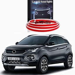 Car Led Wood Light/Front Bonnet led Light White Compatible with Nexon (2020-2023)-picture-19