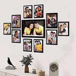 Rousrie Photo Frames For Wall With Acrylic Top | DIY Photo Frames For Wall Decoration Wall Mount, Different Size (11 Pc)-20