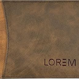 Brown-Tan Double Color Bi-Fold Premium Faux Leather 7 ATM Card Slots Wallet for Men WL26-B-picture-10