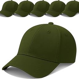 ENCIGER Unisex Cotton Baseball Cap Pack of 6 - Adjustable Solid Color Caps for Men & Women - Wholesale Lot for Bulk Purchase, Resale, Events, Outdoor Use-picture-17