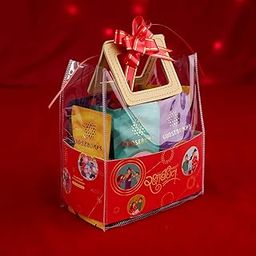 GOOSEBUMPS Raksha Bandhan Gift Bag Hamper For Brother or Sister | Fond Moments of Sibling Squabbles | Rakhi Gift Combo of 8 Snack With Rakhi & Akshat Kit-image-86