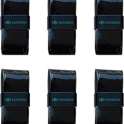 Diadem USA Pro Touch Racket Overgrip Black Color (Pack of 6) Grip for Tennis Badminton Pickleball Paddle-image-4