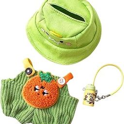 CALANDIS™ Doll Pants Clothes Doll Accessories Clothing Dress up Clothing Doll Outifits orange bottle set-image-81