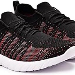Men's Lightweight Lace-Up Running Shoes | Breathable Polyester Sports Shoes for Walking, Gym, Training-picture-7