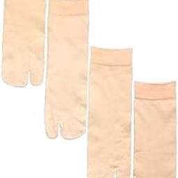 Ankle Nude Calf Cotton Thumb Socks For Women/Girls for summer wear-Combo Free Size(pack of 4)-49