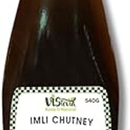 Vistevia Sugar Free Imli Chutney, Diabetic And Keto Friendly - Sweetened Naturally With Stevia - Delicious To Taste, With A Perfect Balance Of Sweet And Sour - Pack Of 1 (540G)-image-76