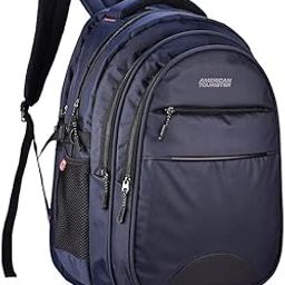 Multi-Functional Blue Backpack unisex Laptop, Bottle, & Weather-Protected Pack-image-27