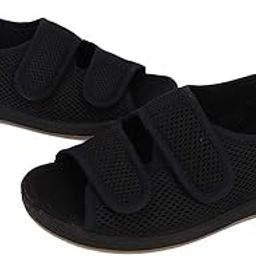 3nh Fabric Shoes, Practical Adjustable Shoes, Foot Care for Pain Relief Outdoor Walking(Size 37/US Code 6#Shoe Inner Length 230mm)-image-97