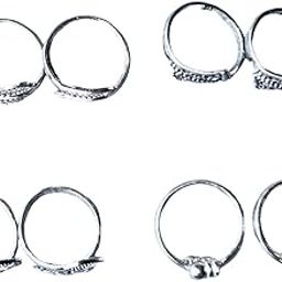 Women & Girls Metal Fancy Glossy finish Toe Ring Adjustable Bichiya/Leg Finger Ring_Combo_4 (A_C_P_110843_Silver)-image-77